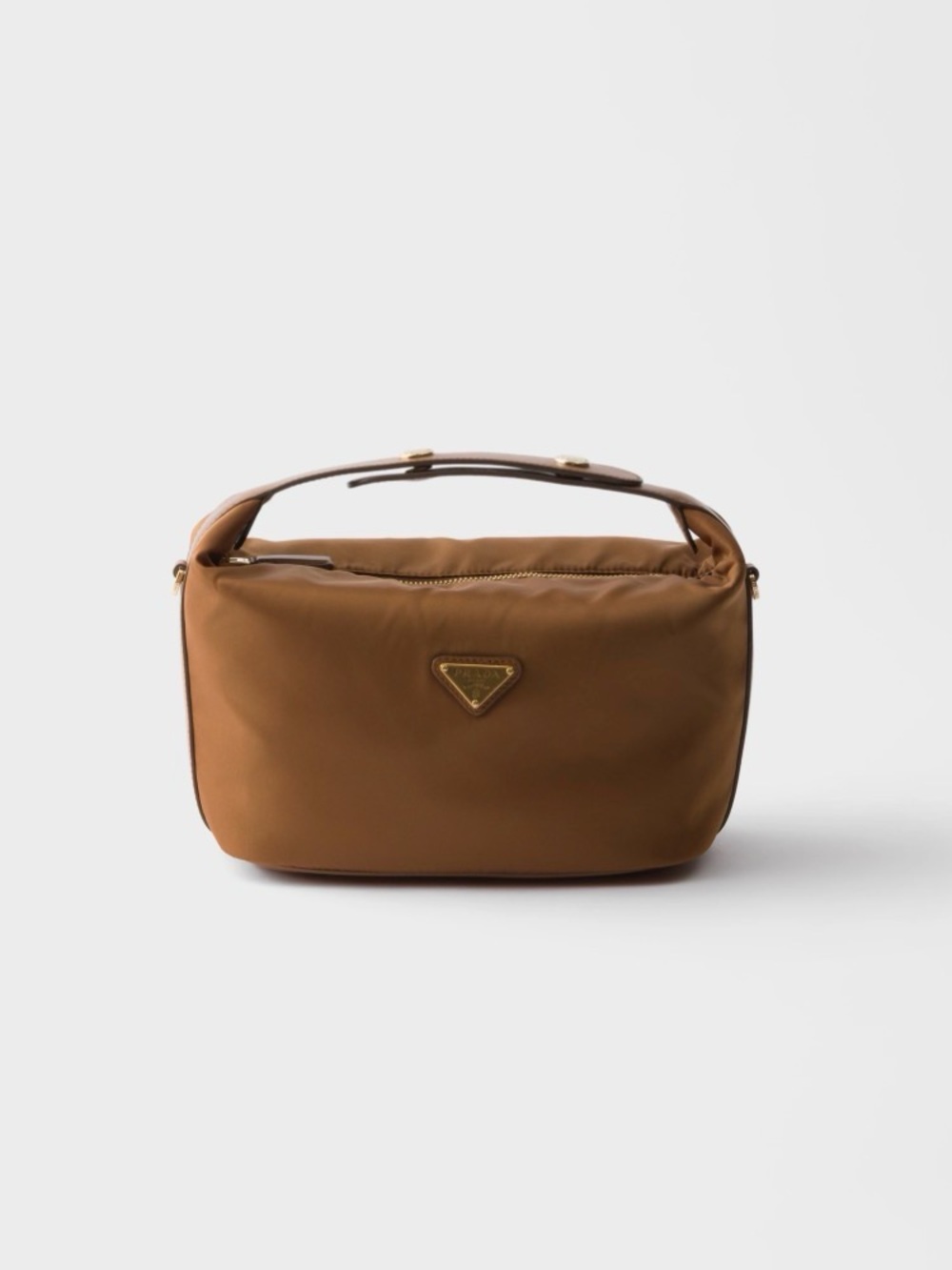 Prada Chérie Re-Nylon mini-bag in Brandy